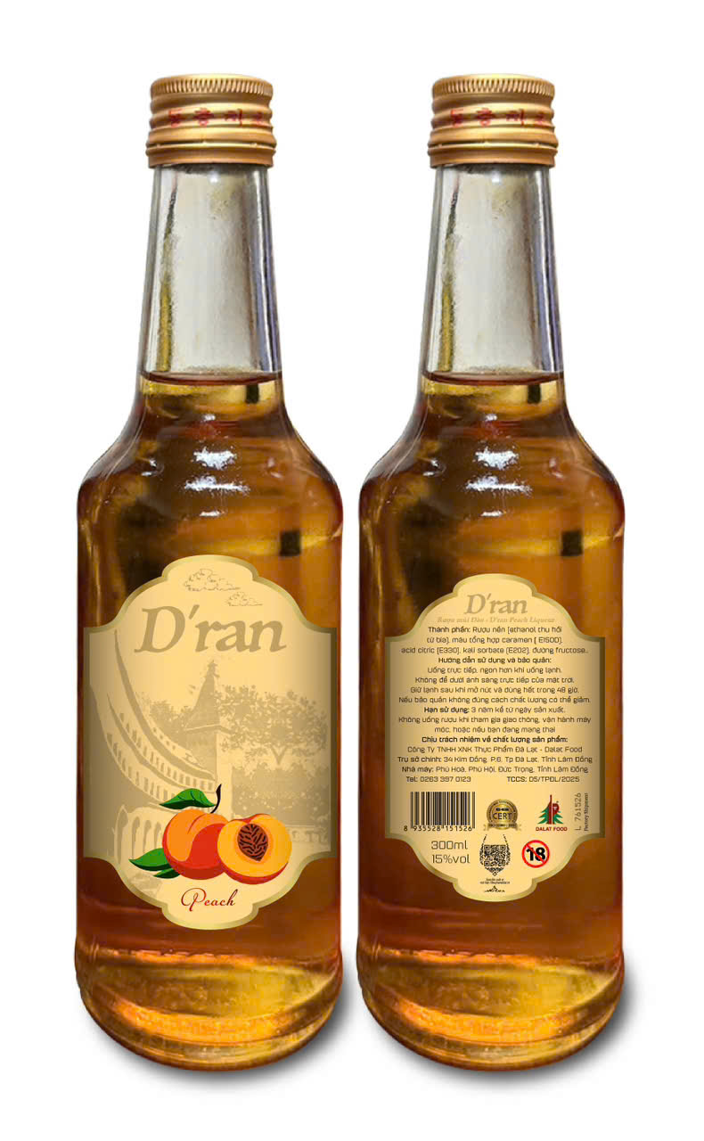 🍑 D’ran Peach – Từng giọt đào, một lát cắt thời gian
